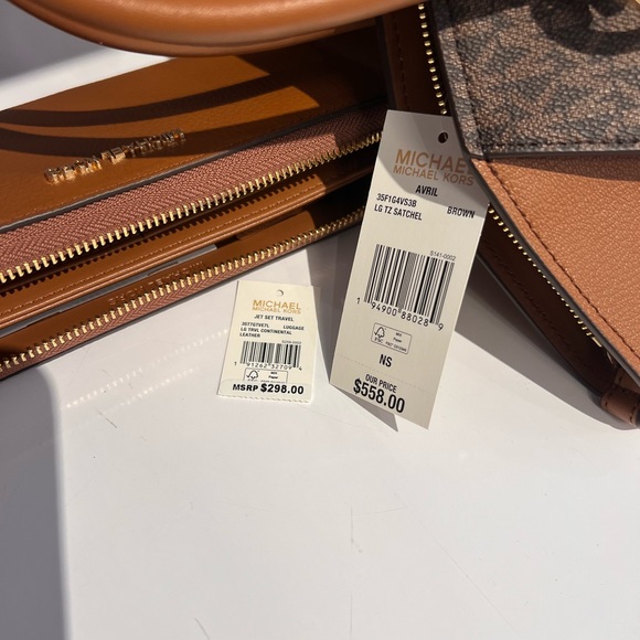 Michael Kors Avil LG TZ Satchel - Picture 9 of 11